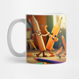 pencils in class Mug